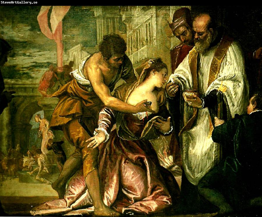 Paolo  Veronese last communion and martyrdom of st